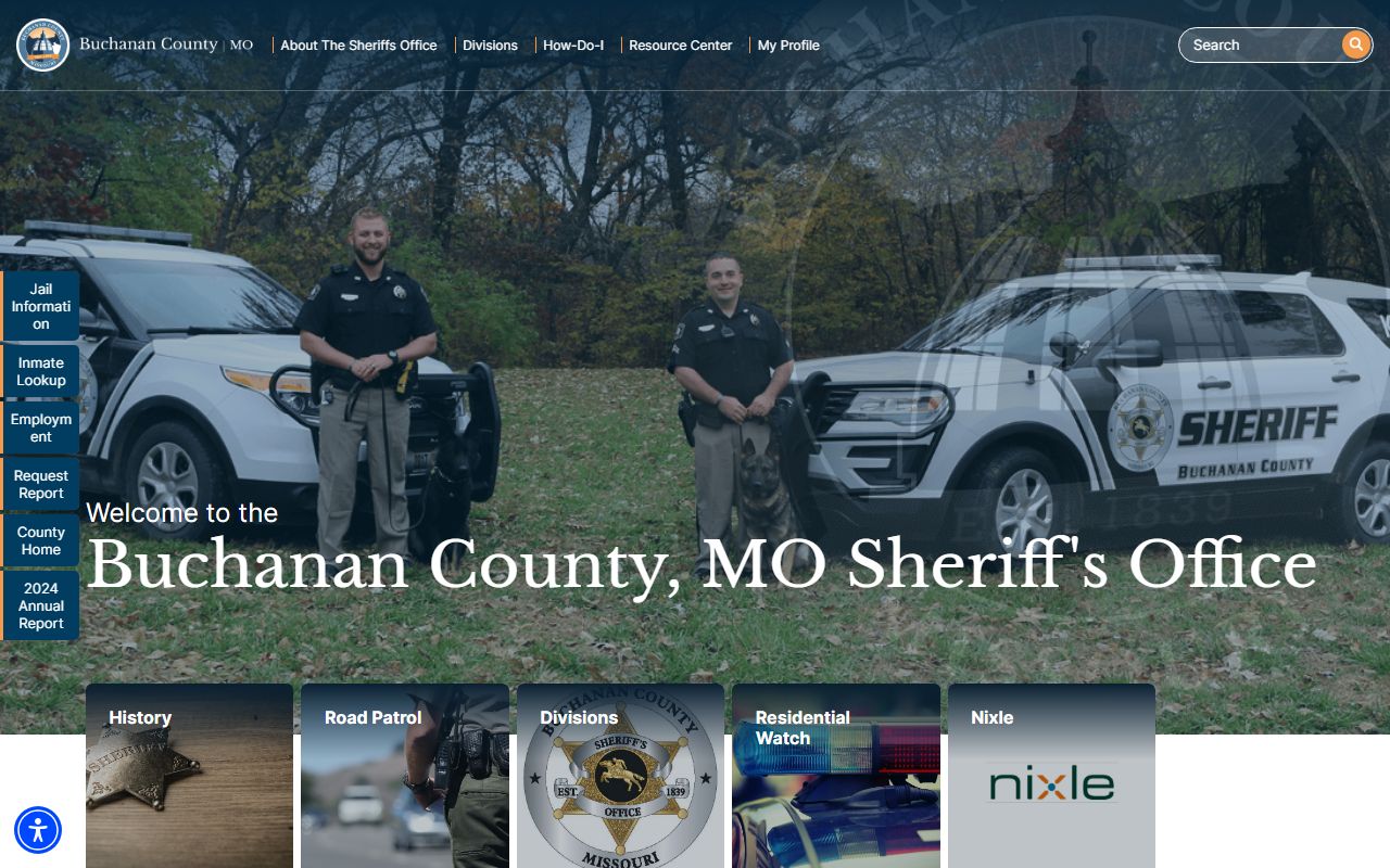 Buchanan County released inmates Sheriff's Office website