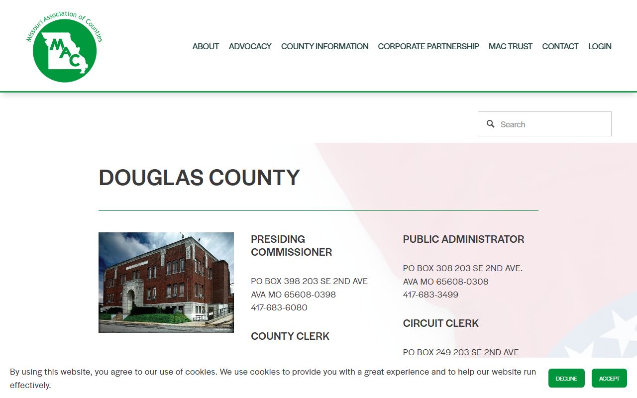 Douglas County directory for released inmates records