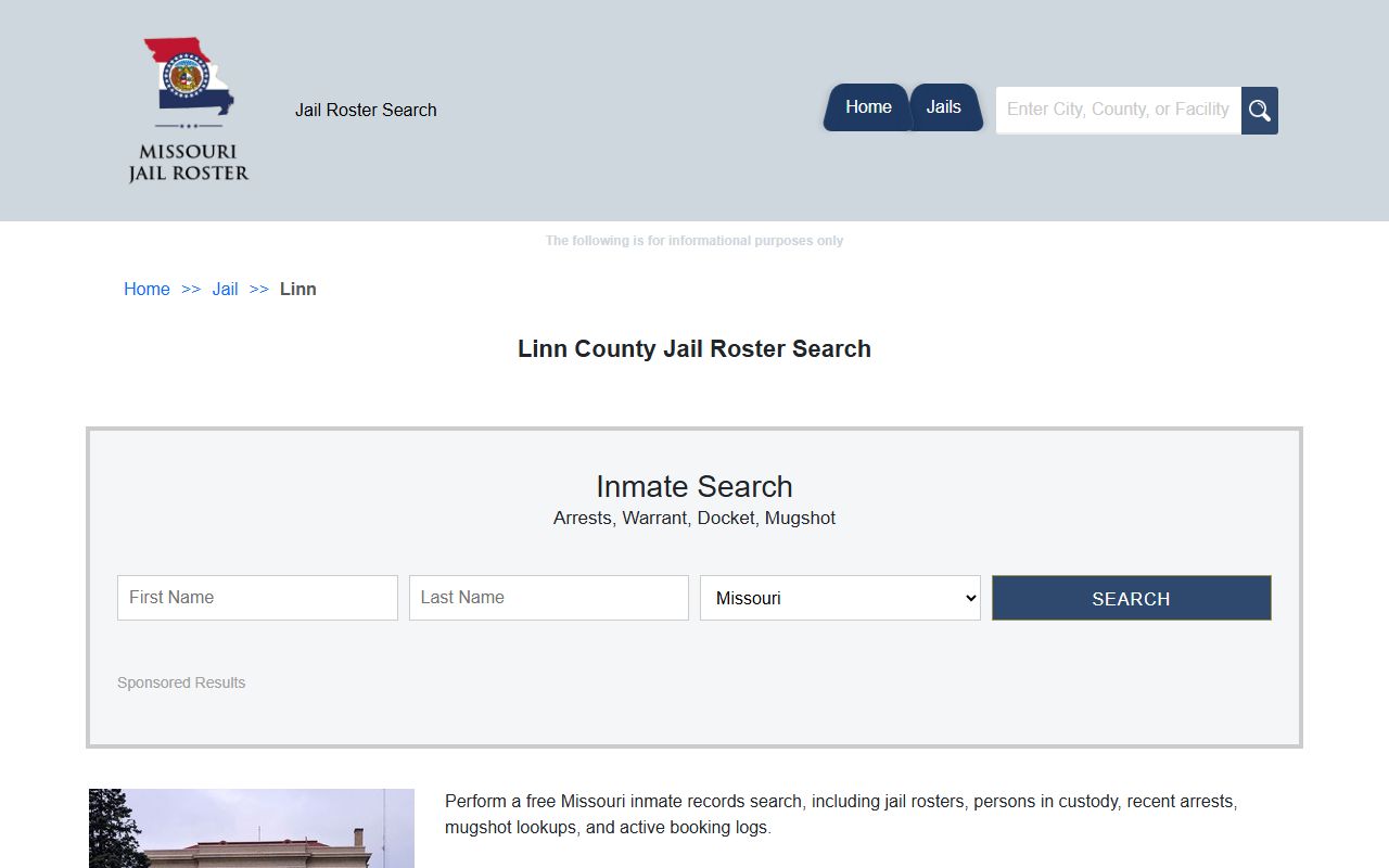 Linn County released inmates jail roster search