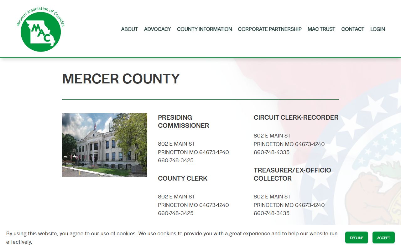 Mercer County released inmates county directory