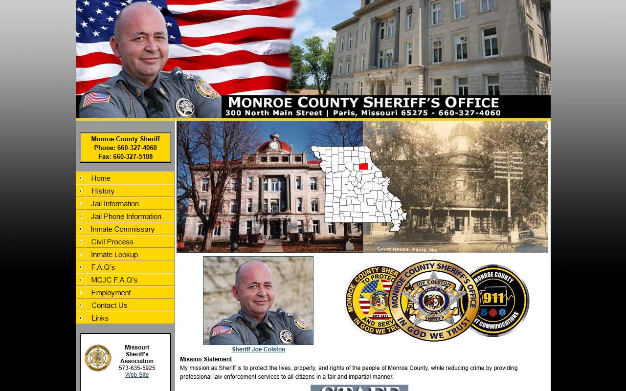 Monroe County released inmates sheriff's office website
