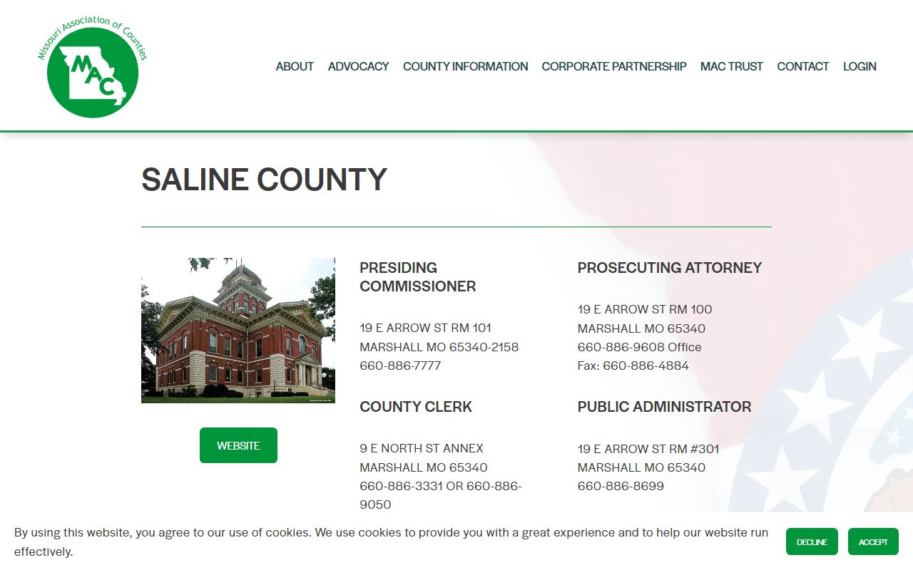 Saline County released inmates county directory