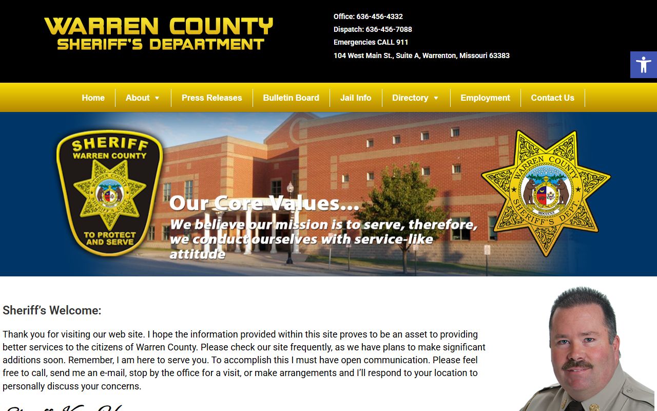 Warren County released inmates Sheriff's Office website