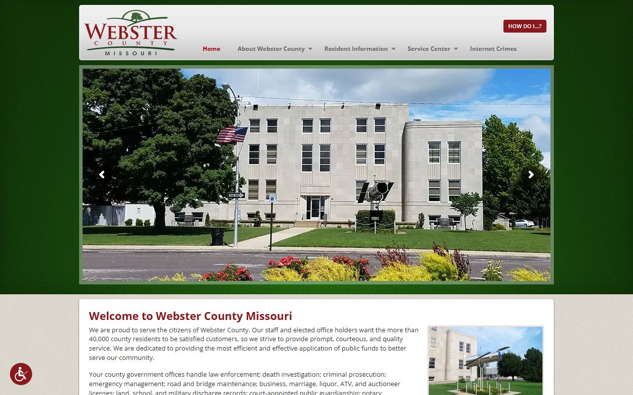 Webster County released inmates government website